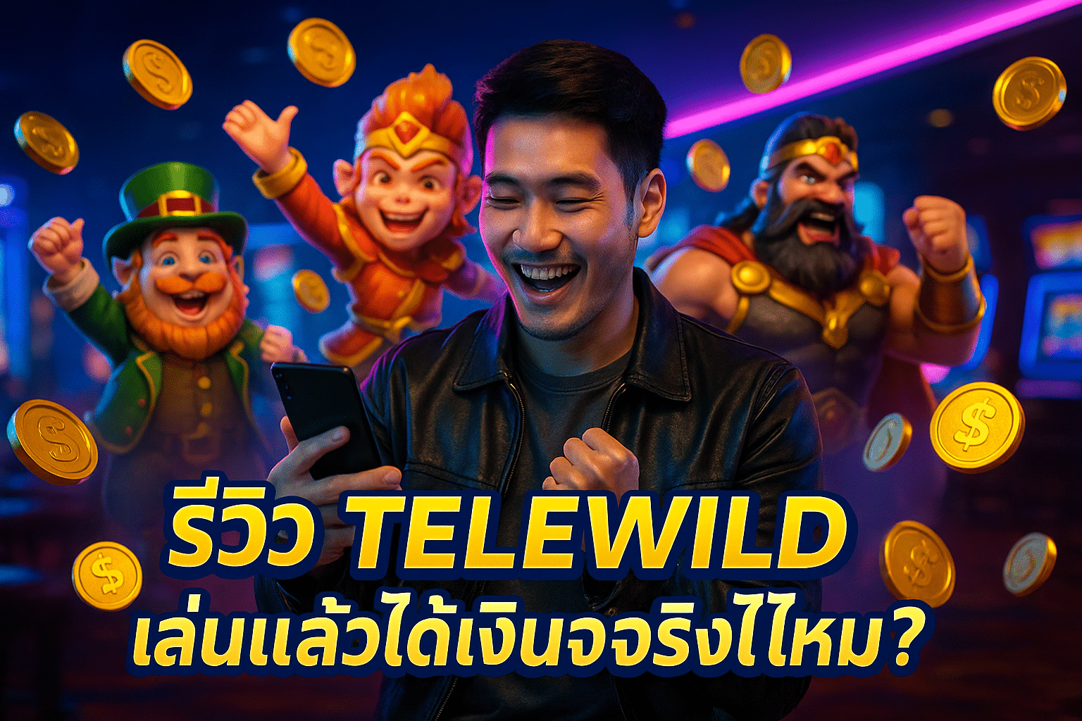 รีวิว TELEWILD เล่นแล้วได้เงินจริงไหม?