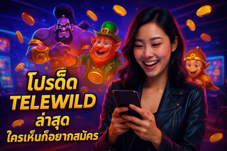 โปรเด็ด TELEWILD ล่าสุด ใครเห็นก็อยากสมัคร