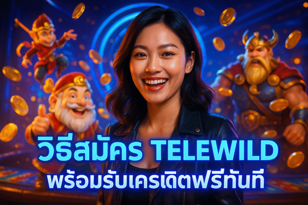 วิธีสมัคร TELEWILD พร้อมรับเครดิตฟรีทันที