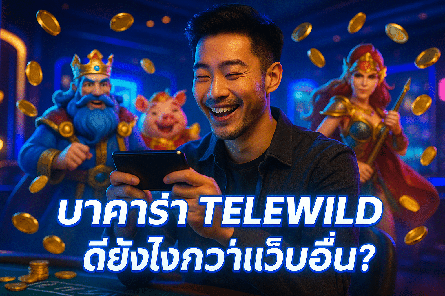 บาคาร่า TELEWILD ดียังไงกว่าเว็บอื่น?