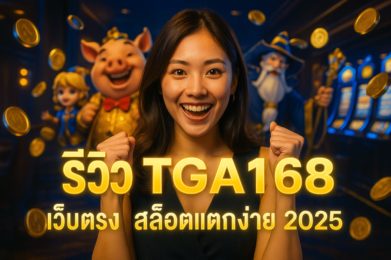 ลุยรีวิว TGA168 แบบจัดเต็ม เว็บตรงสล็อตแตกง่าย ปี 2025 พร้อมดูโปรโมชั่น ระบบฝาก-ถอน และความน่าเชื่อถือก่อนเข้าเล่นจริง